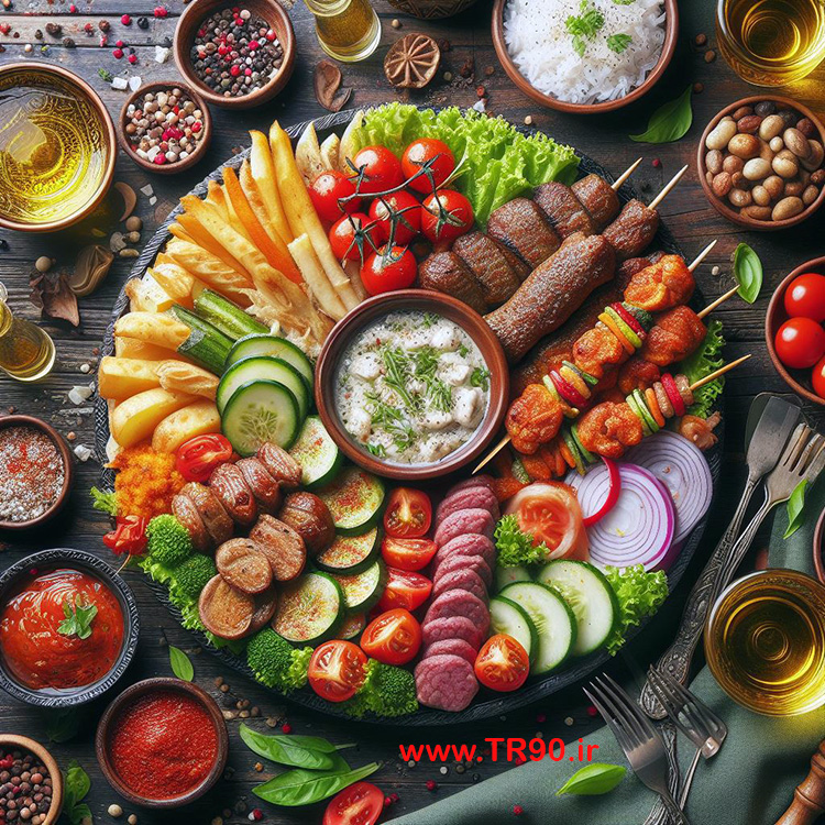 معرفی غذاهای محلی ترکیه - رستوران ترکیه - برندهای معروف ترکیه از دونرکباب و اسکندرکباب تا کی اف سی و مک دونالد
