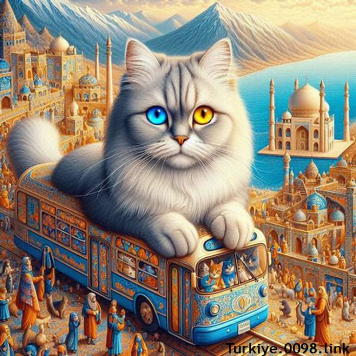 وان - بهترین سفر برای عاشقان گربه. پیشنهاد سفر و تماشای گربه های چشم رنگی یکی از زیباترین جاذبه های گردشگری شهر وان در ترکیه
