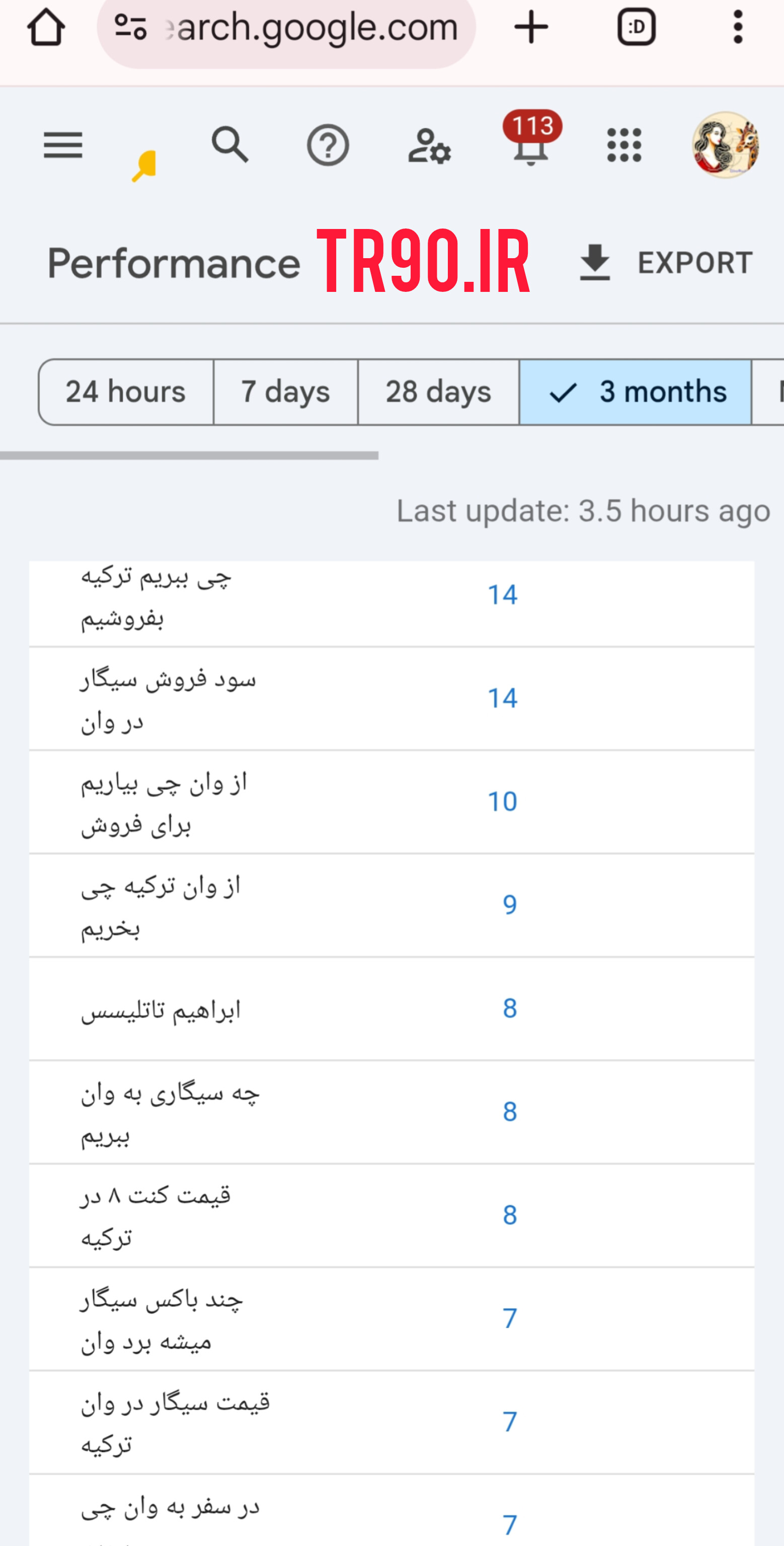 جستجوی کلمات کلیدی هتل و سفر